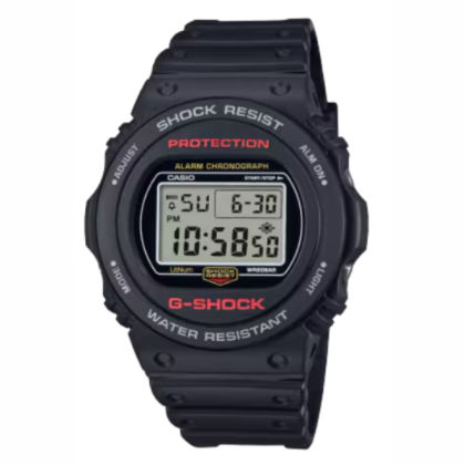 Casio G-Shock DW-5750UE-1 Digital Black Resin Band Men Watch